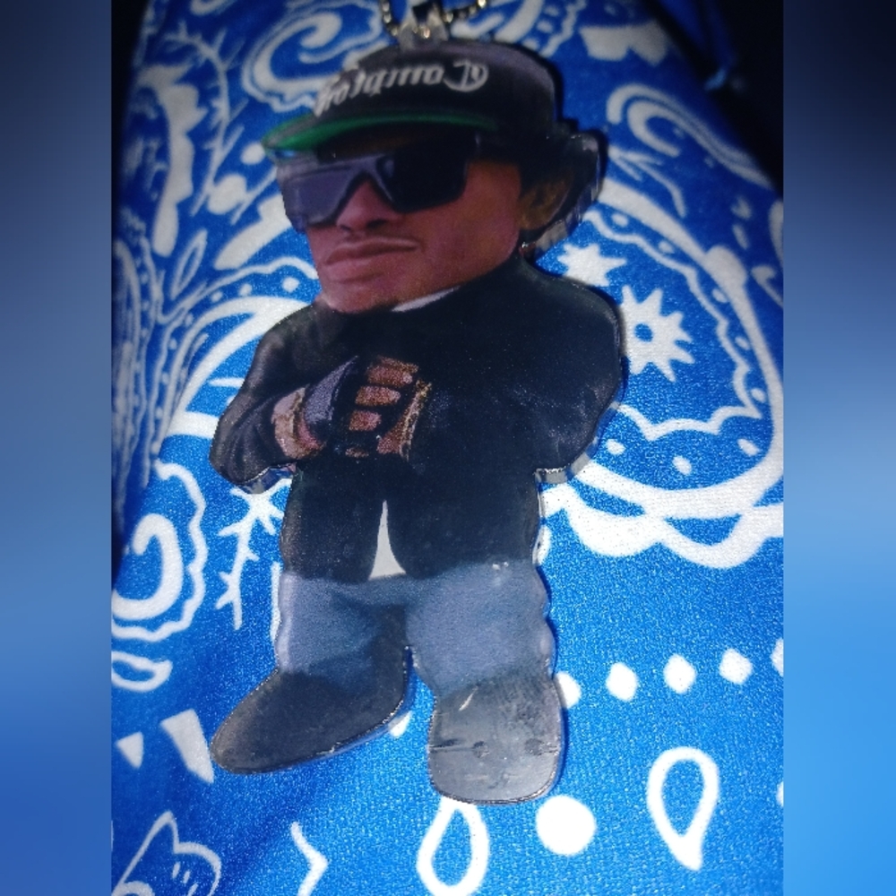 ☆Eazy-E☆Keychain☆Eric☆Wright ☆Keyring☆NWA☆ - Picture 5 of 5